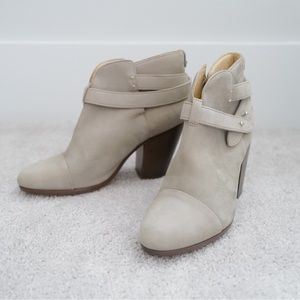 Grey Suede Harrow Boots